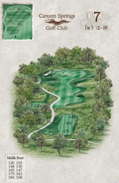 Canyon Springs Hole #7